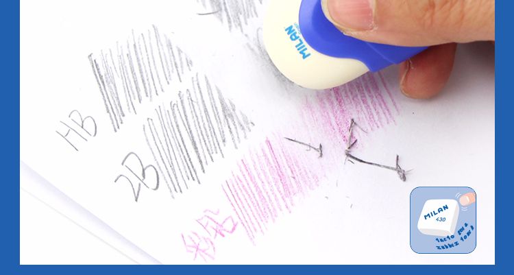 Spanish MILAN Milan colored eraser with shell eraser Oval Bread CMMS1012 detail image 9