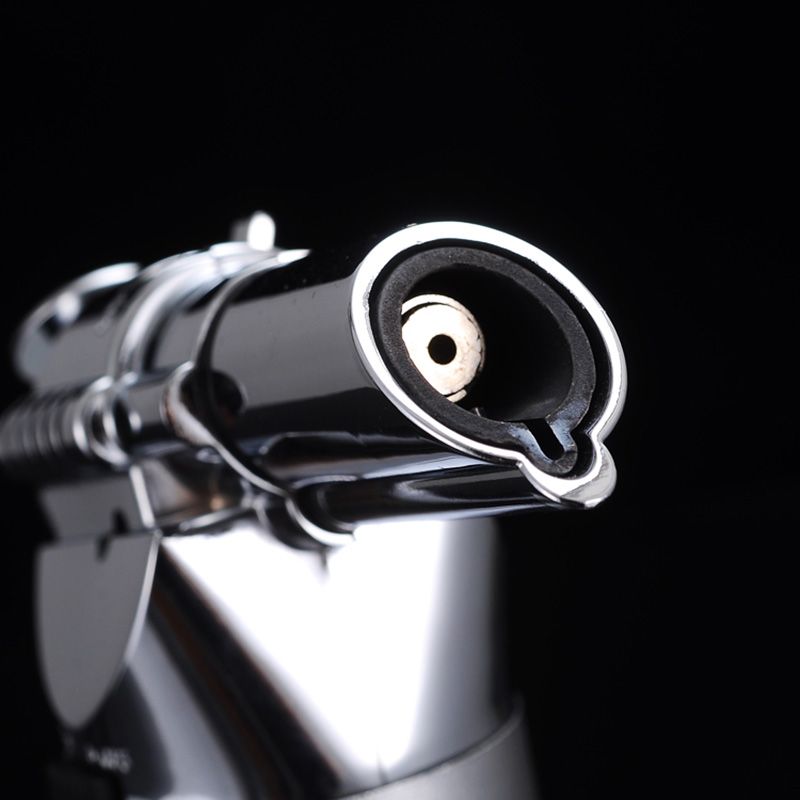 充气直冲高温焊枪点火器点艾灸雪茄香薰专用便捷防风打火机喷火枪细节图