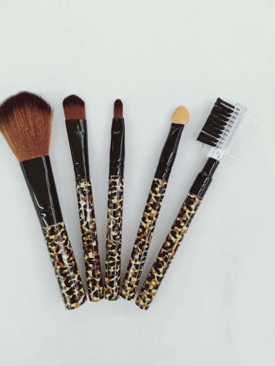 5 sets of makeup brushes, makeup tools, loose brushes, lip brushes, eyebrow brushes, factory direct sales, customized makeup brushes based on samples