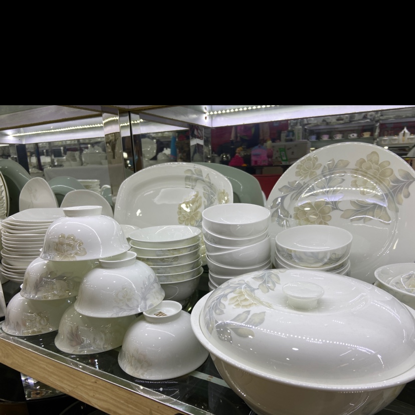 Yunshi theme elegant combination tableware set thumbnail