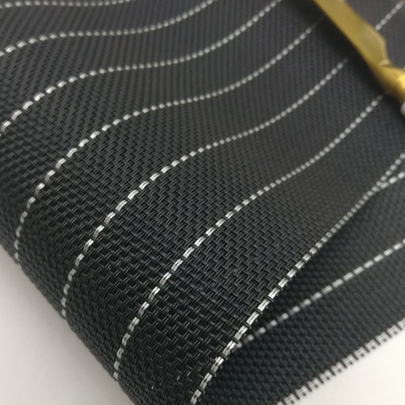 Texlin Woven Placemat Solid Color Striped Pvc Placemat Hotel Thickened Non-Slip Western Placemat Cup Bowl Mat In Stock undefined