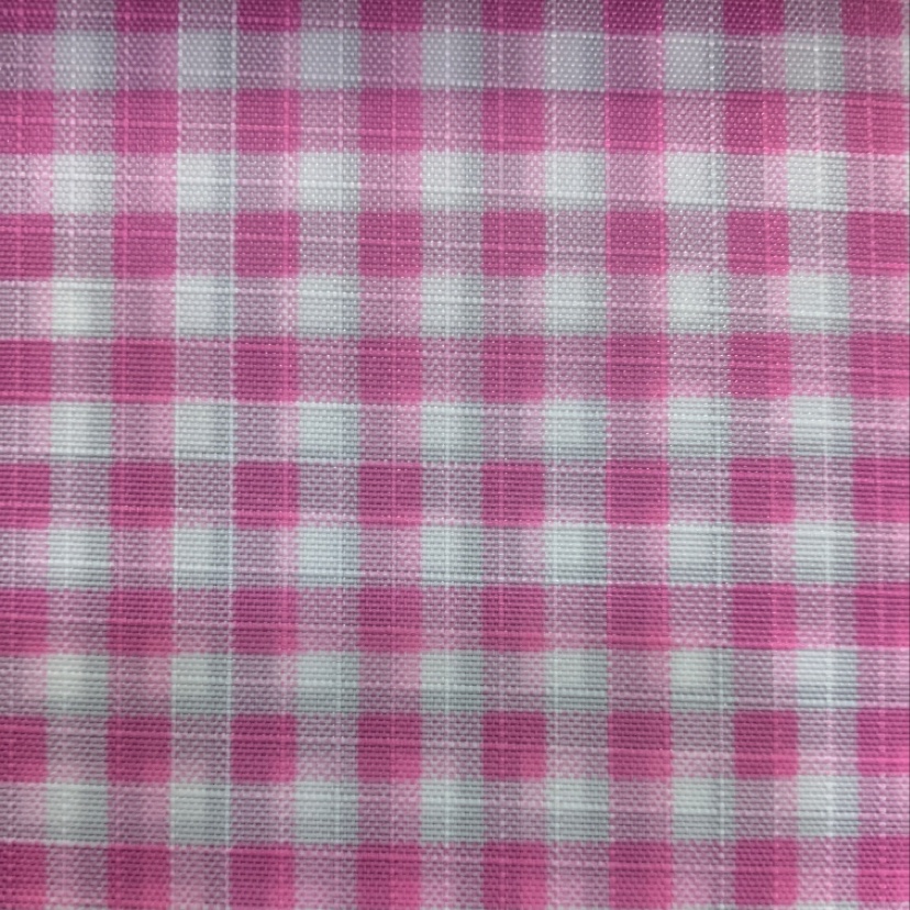 Factory direct sales of best-selling new leather products in large stock, high, medium and low-end bags, sofas, shoes, materials, fabrics, pink checks details Picture