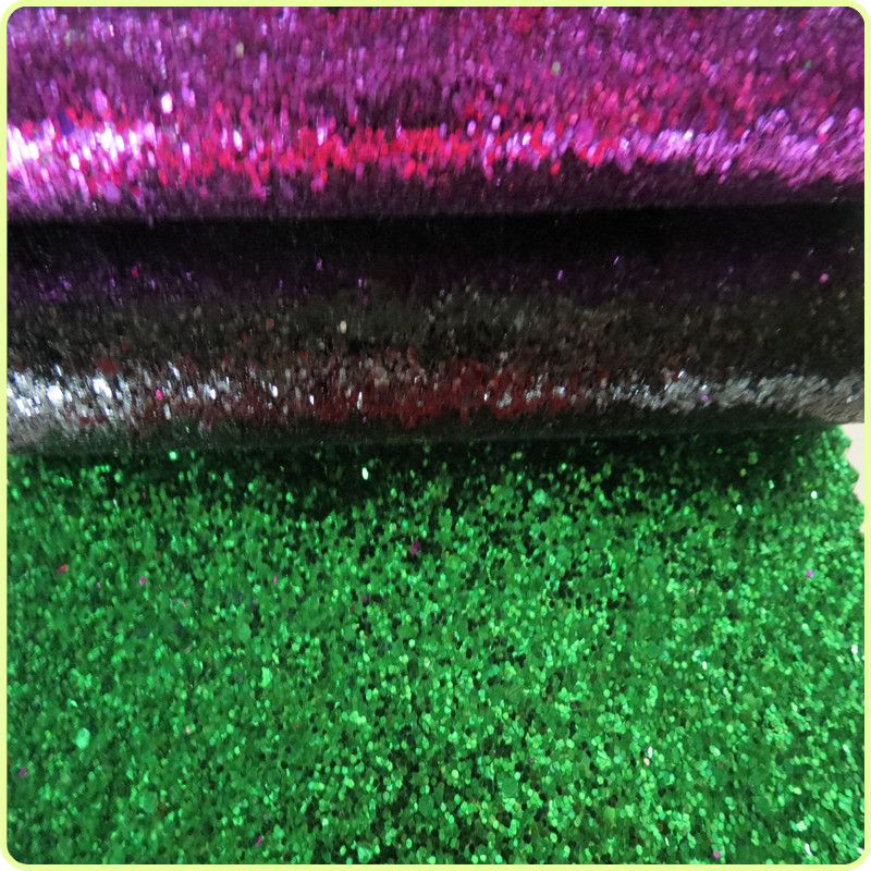 Hot-selling glitter pink Glitter pu leather, high-end and eco-friendly glitter leather, Guangzhou leather detail image 5