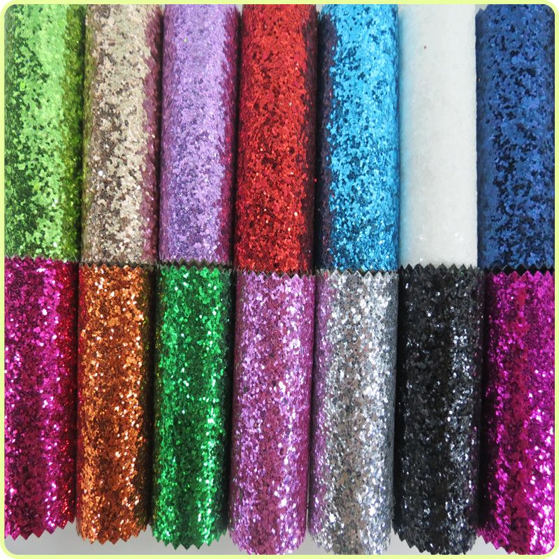 Hot-selling glitter pink Glitter pu leather, high-end and eco-friendly glitter leather, Guangzhou leather detail image 1