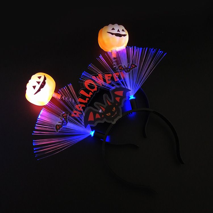 万圣节头箍圣诞节发箍南瓜头饰圣诞聚会派对用品白底实物图