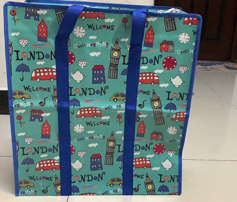 Non-woven fabric laminated bags, storage bags, moving bags, luggage bags, cartoon 55-3