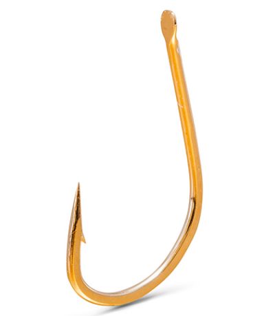 Mustad genuine Norwegian hook, sea gold, thornless fishhook, barb fishing hook, raft fishing hook detail image 4