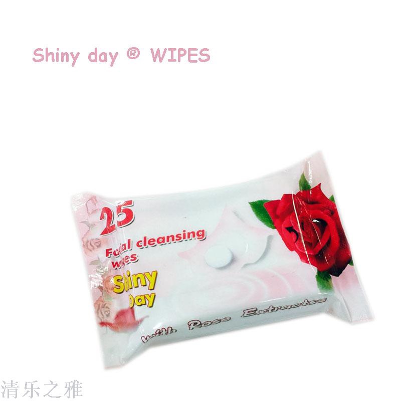 shiny day 25美容湿巾产品图