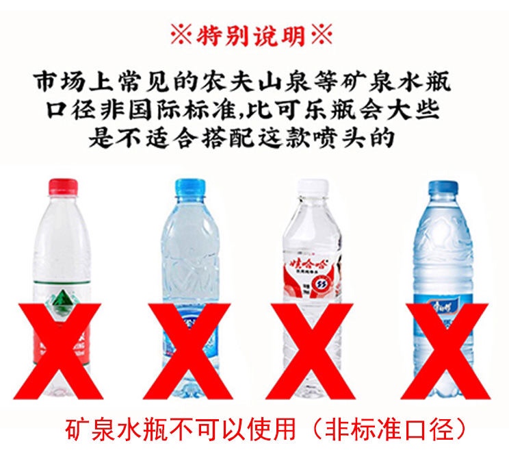 全新pp塑料喷枪28/410透明大老鼠喷头现货喷雾头手扣式按压500ml 02详情9