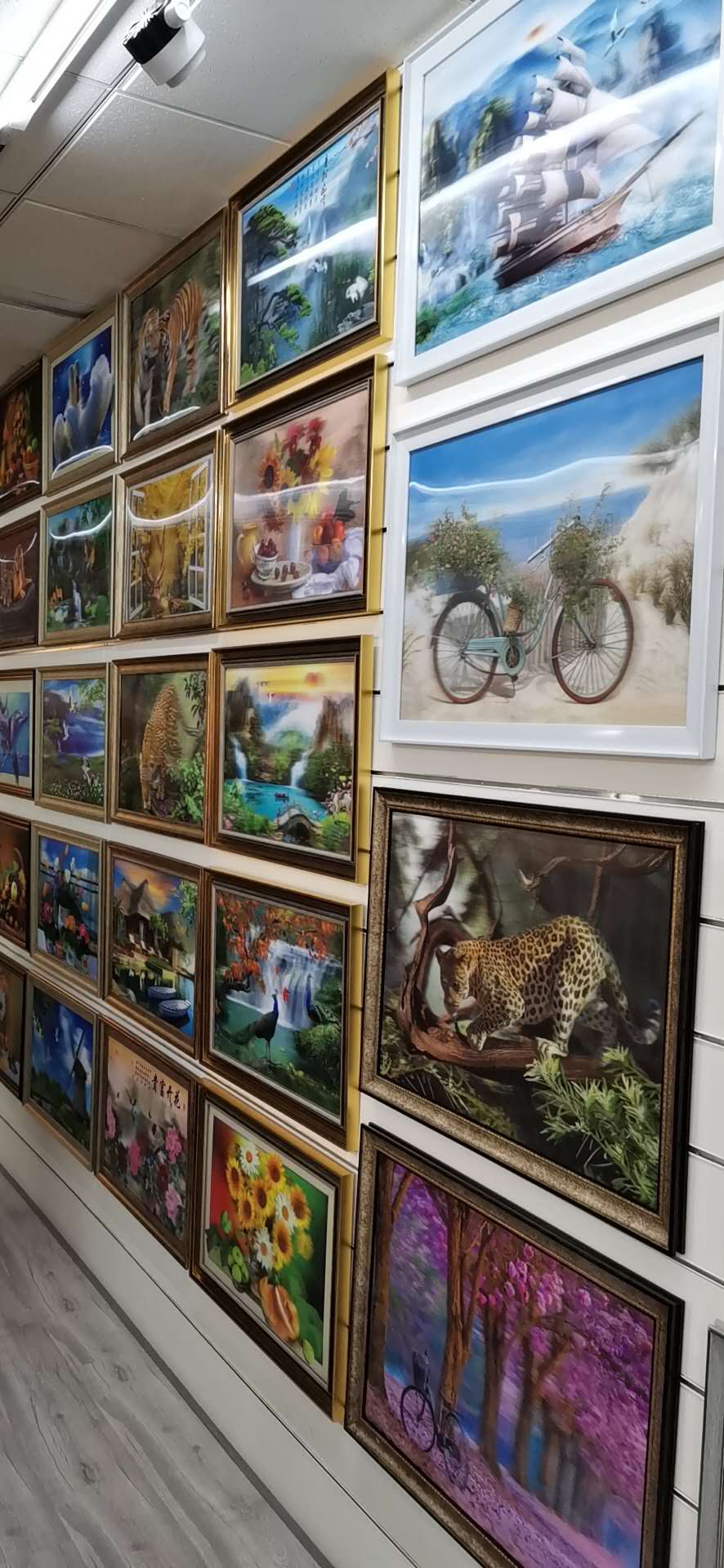 Nano Magic Crystal Painting, Hd Pet Sticker, Interior Decoration Painting 30*40Cm undefined