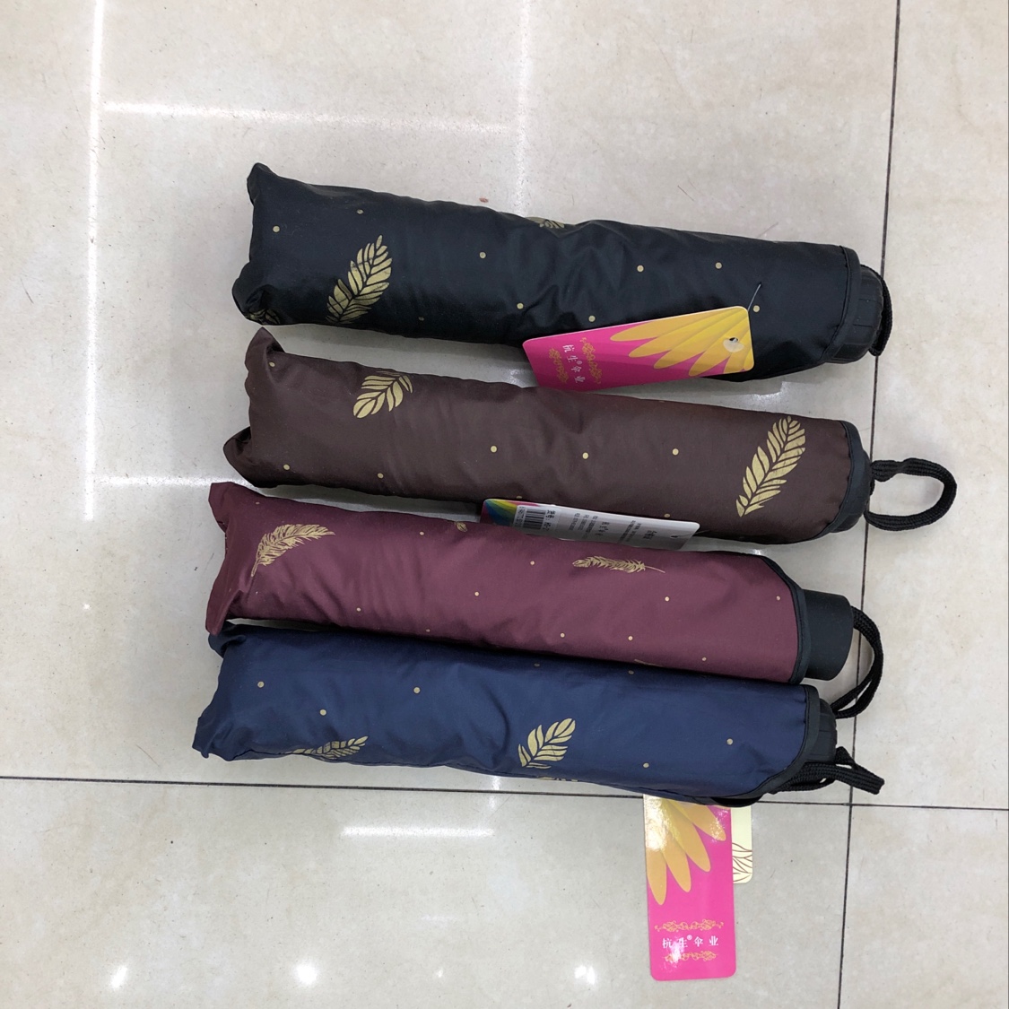 65公分黑胶羽毛