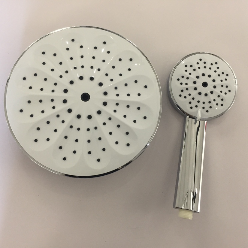 Factory wholesale stock of ABS overhead shower, large shower head, rain shower nozzle, and overhead shower set