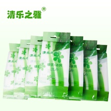 清乐之雅10片独立单片绿茶冰爽湿巾
