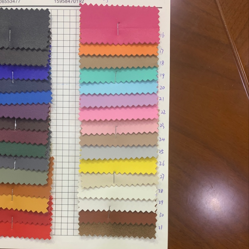 Factory direct sales of popular new leather products in large stock, high, medium and low grade bags, sofas, shoes, materials and fabrics, environmentally friendly lamb pattern 16-31 details Picture