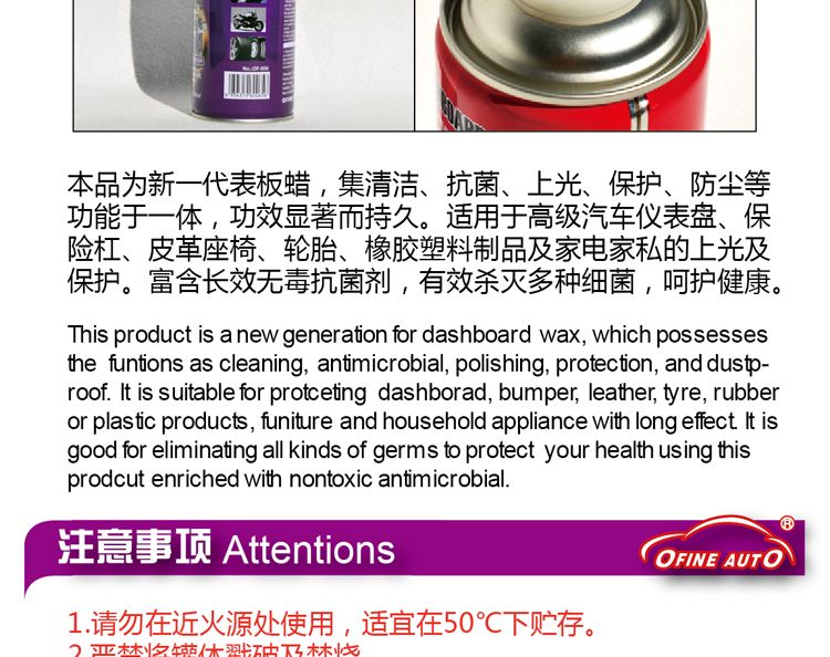 Dashboard Wax Application Close-Up