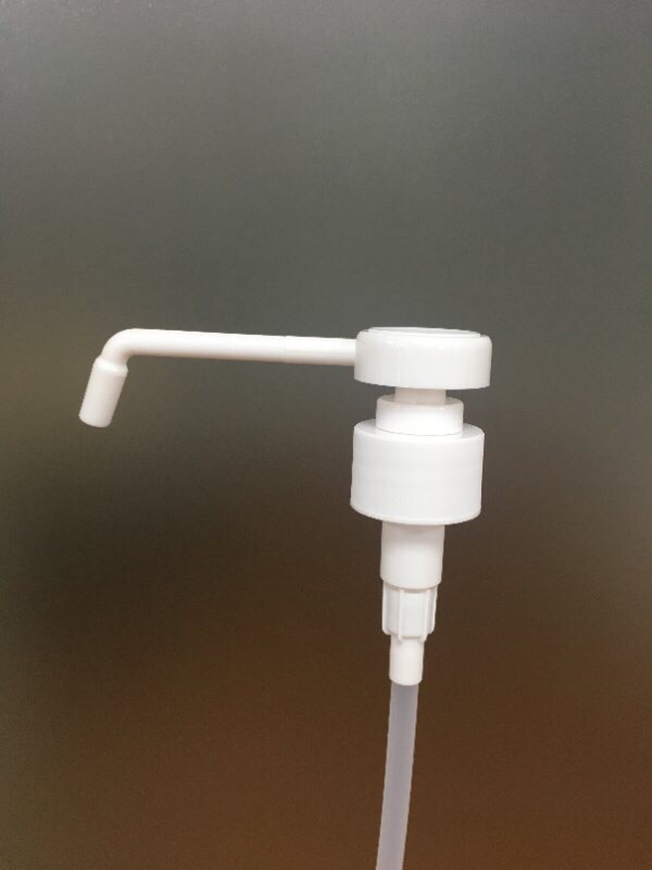 28牙洗手液喷头 长柄医院免洗消毒液喷头 喷雾头 28牙长嘴喷雾泵002详情4