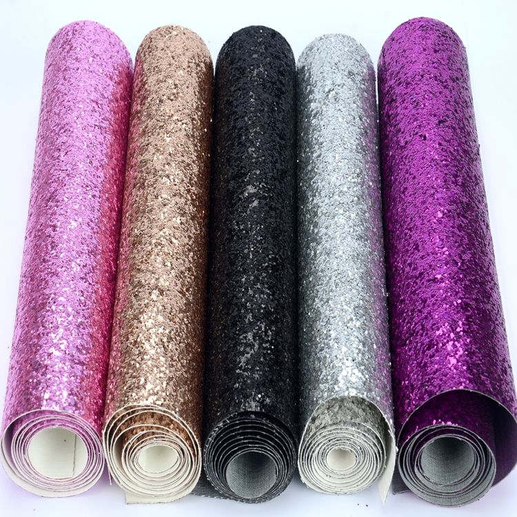 Leather factory direct sales: Bright and colorful high-end leather with high-quality pu leather. Hot supply