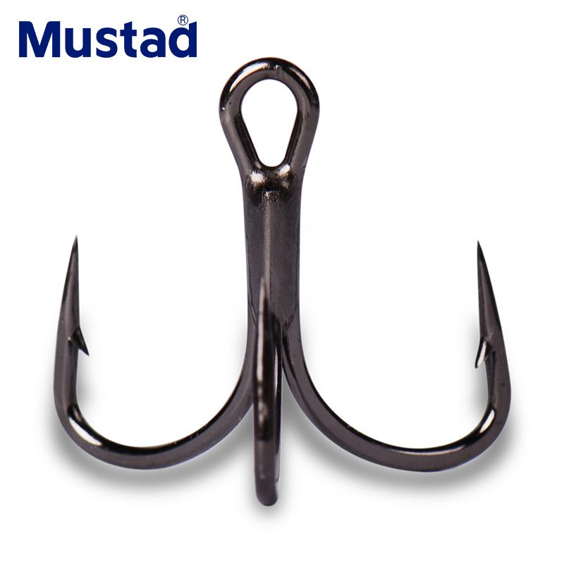 Mustad Norwegian hook, KVD three-book hook, Lure hook, three-anchor hook, sea fishing hook detail image 5