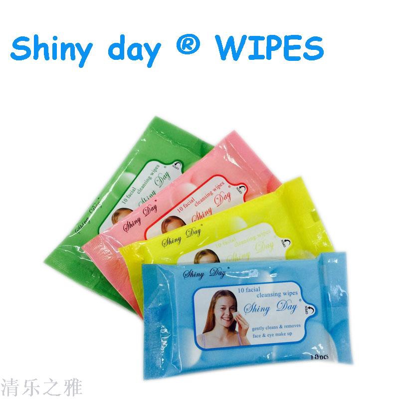 shiny day10片美容湿巾产品图