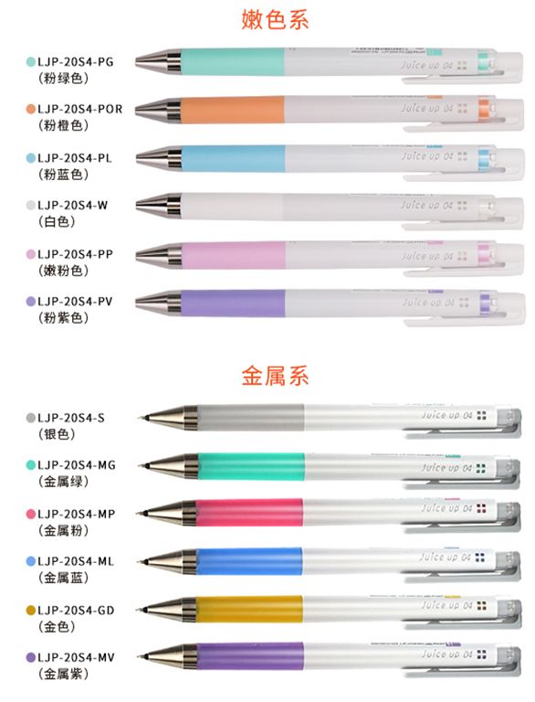 PILOT/ Pilot 20S4 Gel Pen 0.4 Item Picture