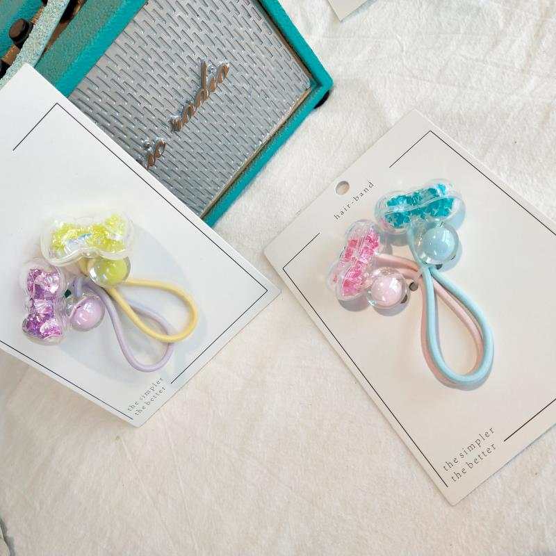 Korean chic style hair tie, hair band, bow, bouquet, high elastic hair tie, hair band, simple and cute hair tie