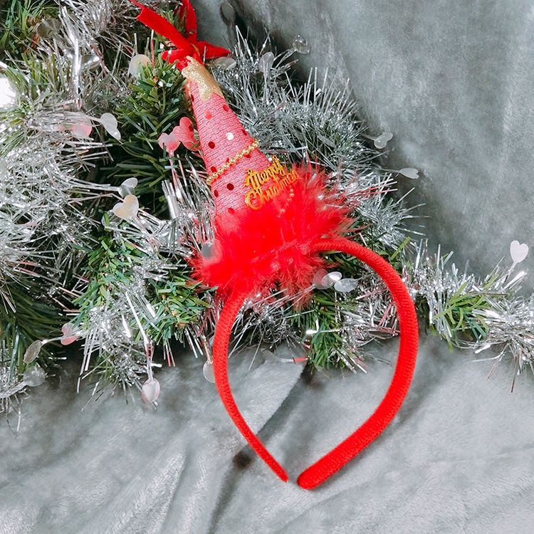 2019年新品 圣诞节发光发箍 LED发箍定制 闪光头箍 发箍发夹详情图4