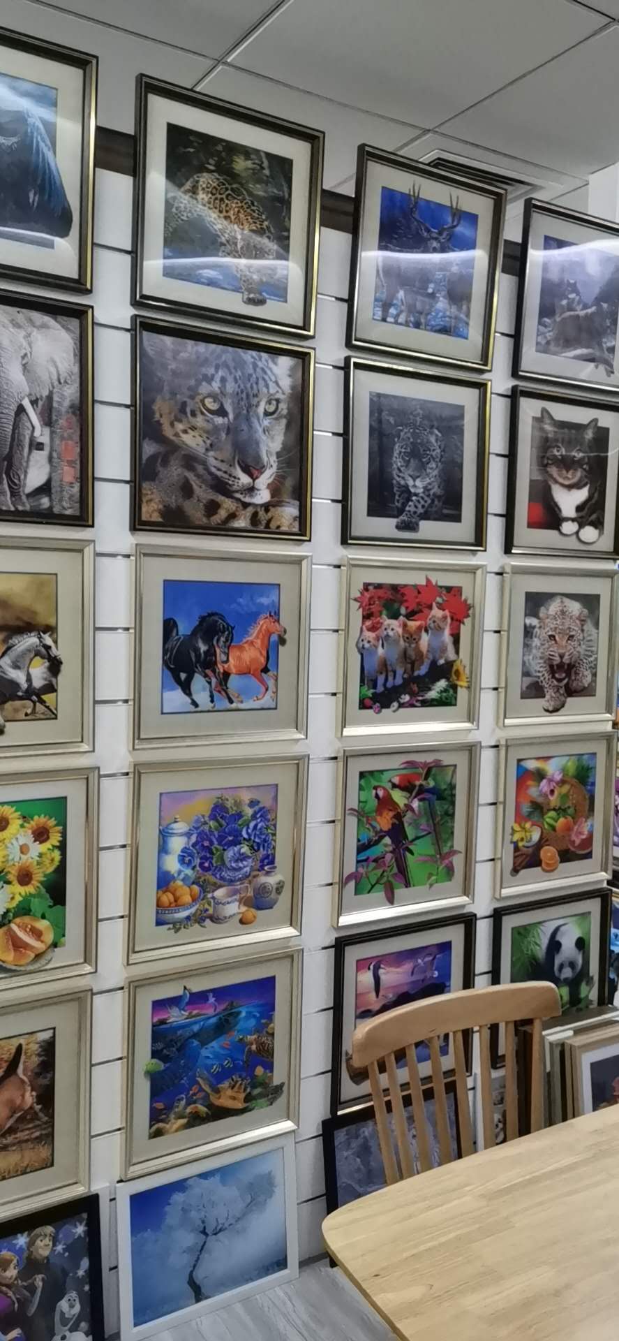 Nano Magic Crystal Painting, Hd Pet Sticker, Interior Decoration Painting 30*40Cm full figure