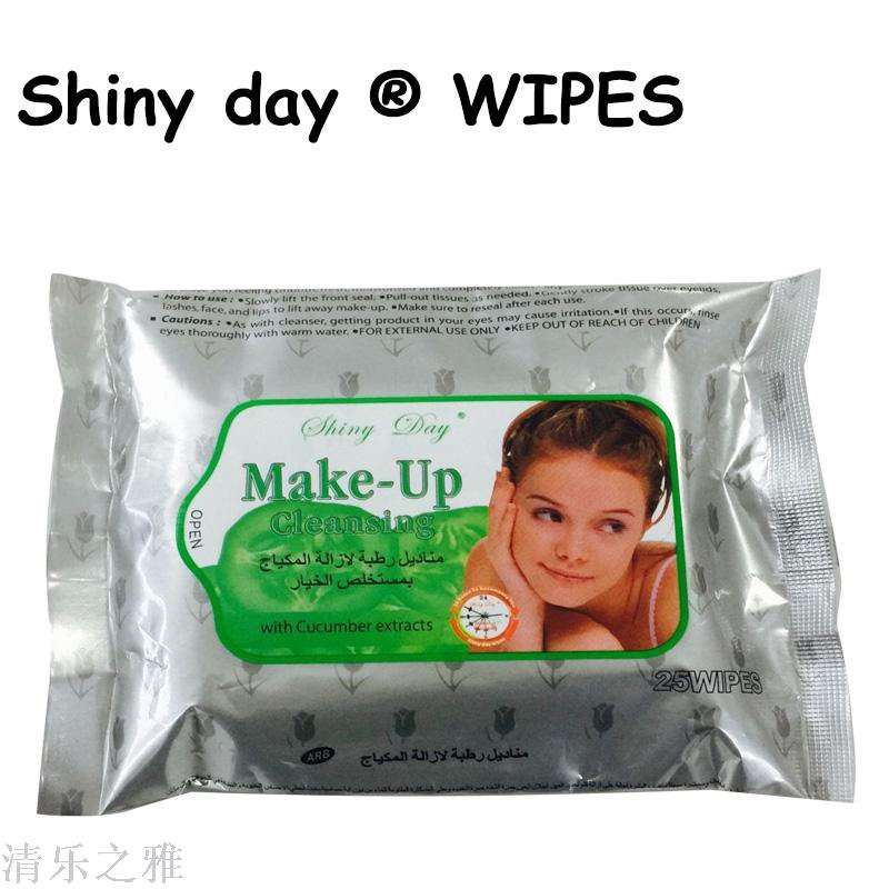 shiny day25片美容卸妆湿巾细节图