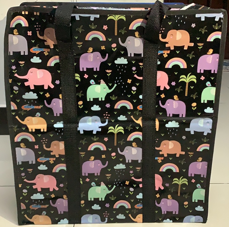 Non-woven fabric laminated bags, storage bags, moving bags, luggage bags, cartoon 60-1