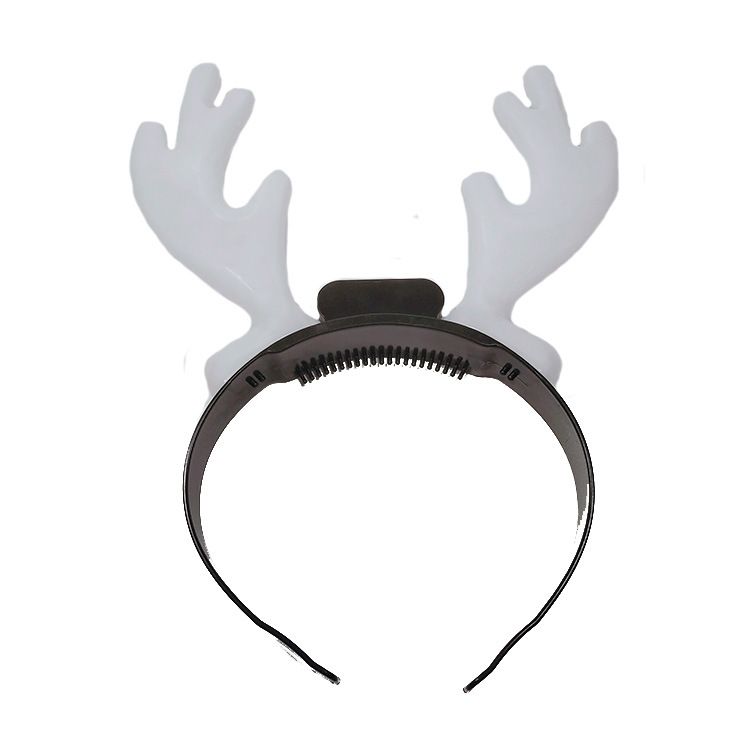 Luminous antler headbands, Christmas luminous antler headwear, Christmas children's toys, party supplies Item Picture