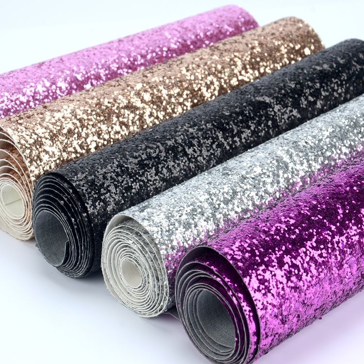 Leather factory direct sales: Bright and colorful high-end leather with high-quality pu leather. Hot supply detail image 2