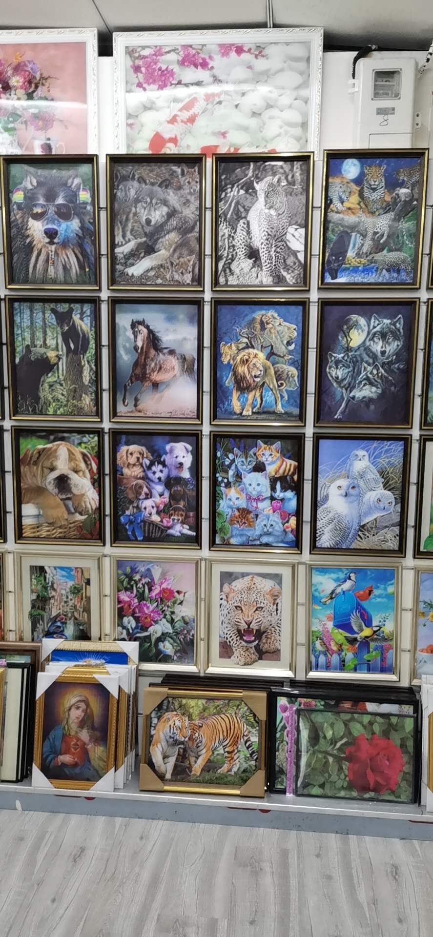 Nano Magic Crystal Painting, Hd Pet Sticker, Interior Decoration Painting 30*40Cm undefined