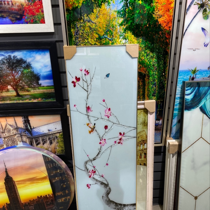 水晶画/装饰画/晶瓷画产品图