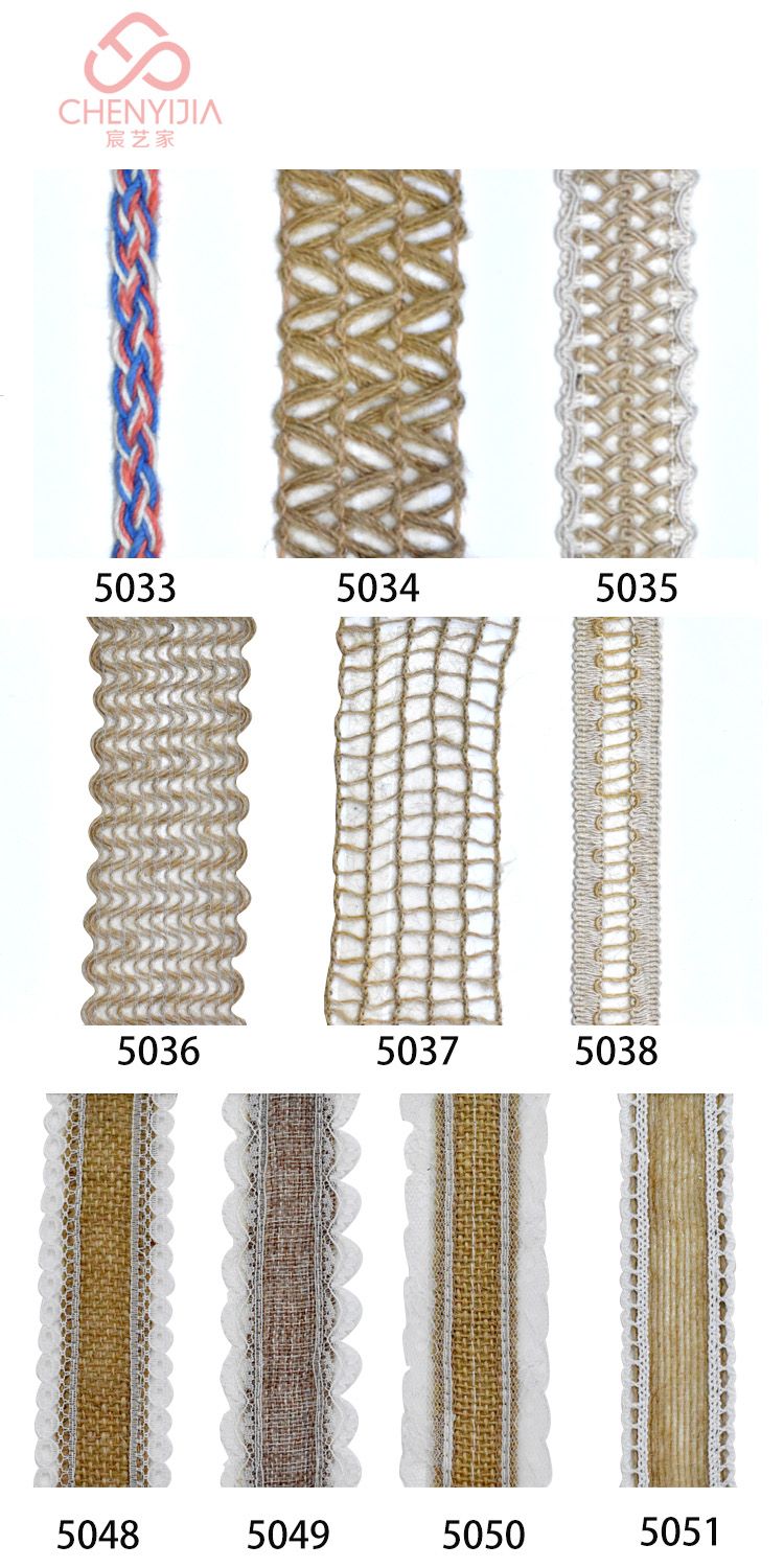 Direct selling of natural quality lace linen 1.5cm-4m lace linen handmade DIY floral linen