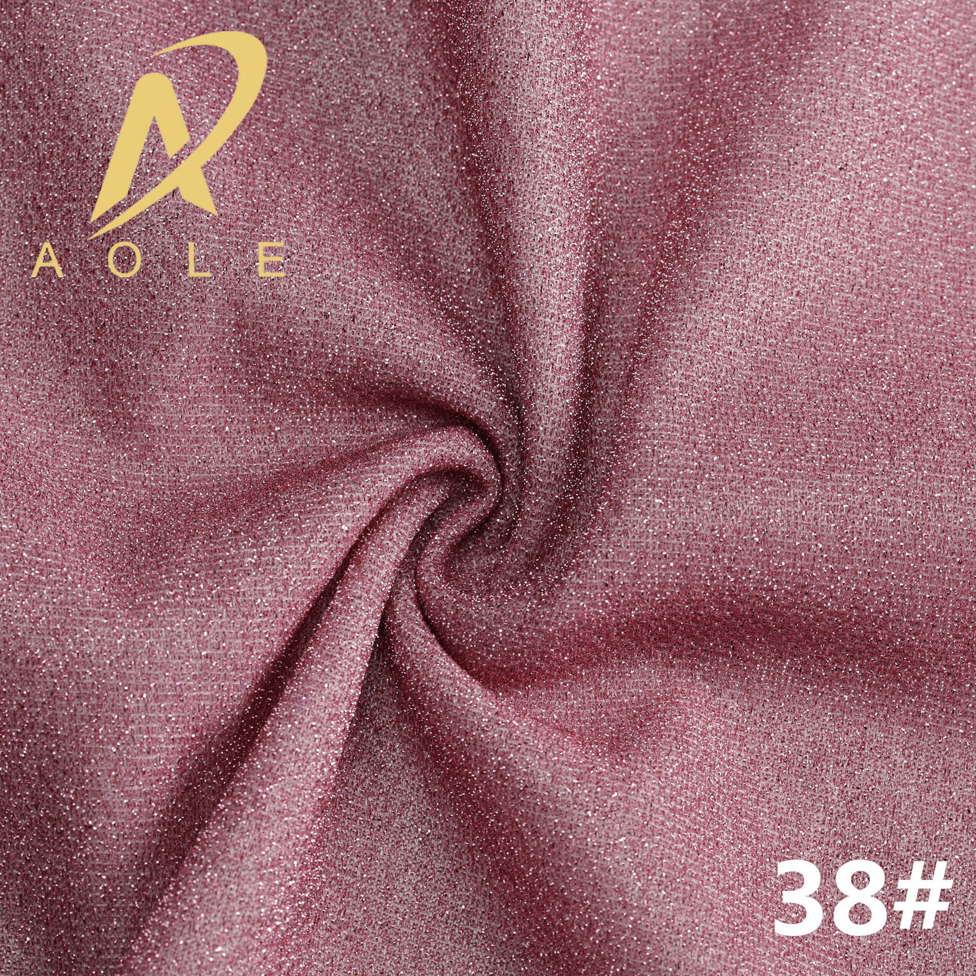 Thick thread fabric, gold and silver thread fabric, knitted fabric, stage head ornaments, handicrafts, shoe materials, fabric factory direct sales detail image 4