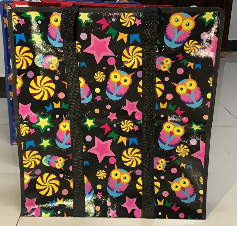 Non-woven fabric laminated bags, storage bags, moving bags, luggage bags, cartoon 45-3