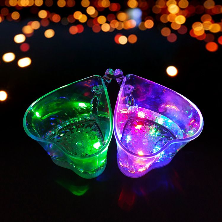Factory direct sales creative heart cup bar clear hot selling money Specification drawing