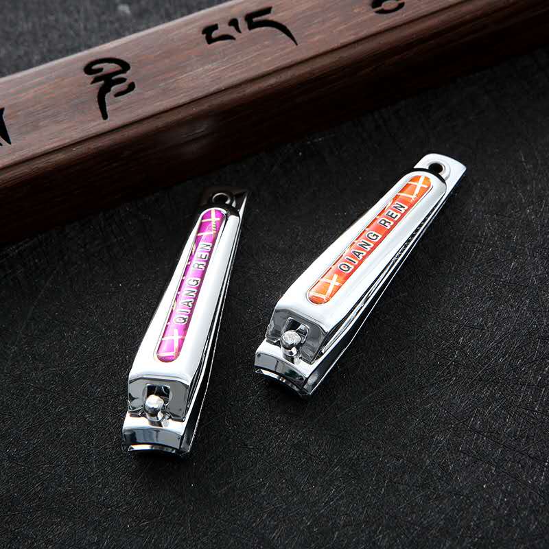 Genuine wholesale Guangdong Jinda Qiangren T603-1 nail clippers, large stainless steel nail clippers, flat-mouthed nail clippers detail image 4