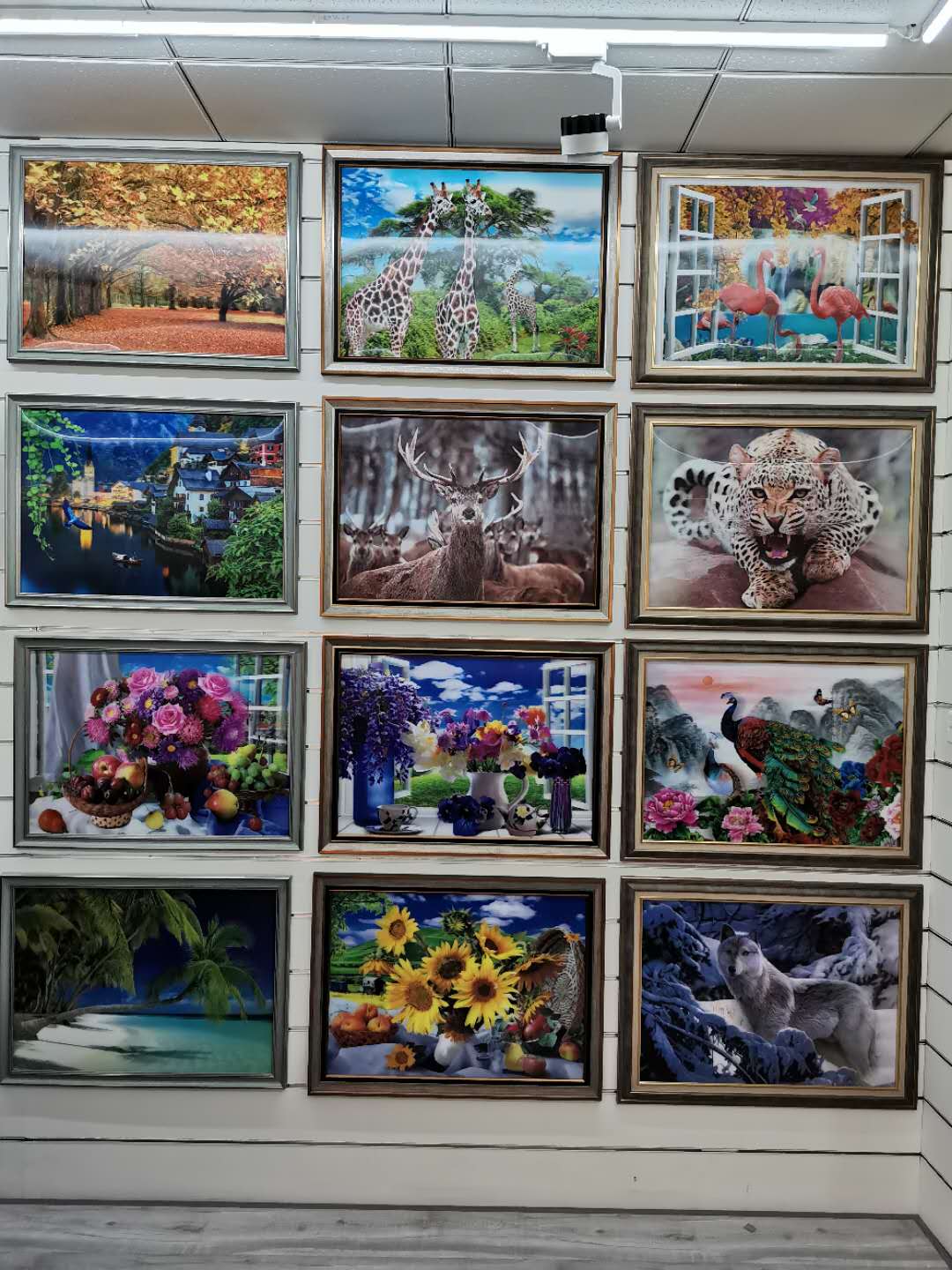 Nano Magic Crystal Painting, Hd Pet Sticker, Interior Decoration Painting 30*40Cm Item Picture
