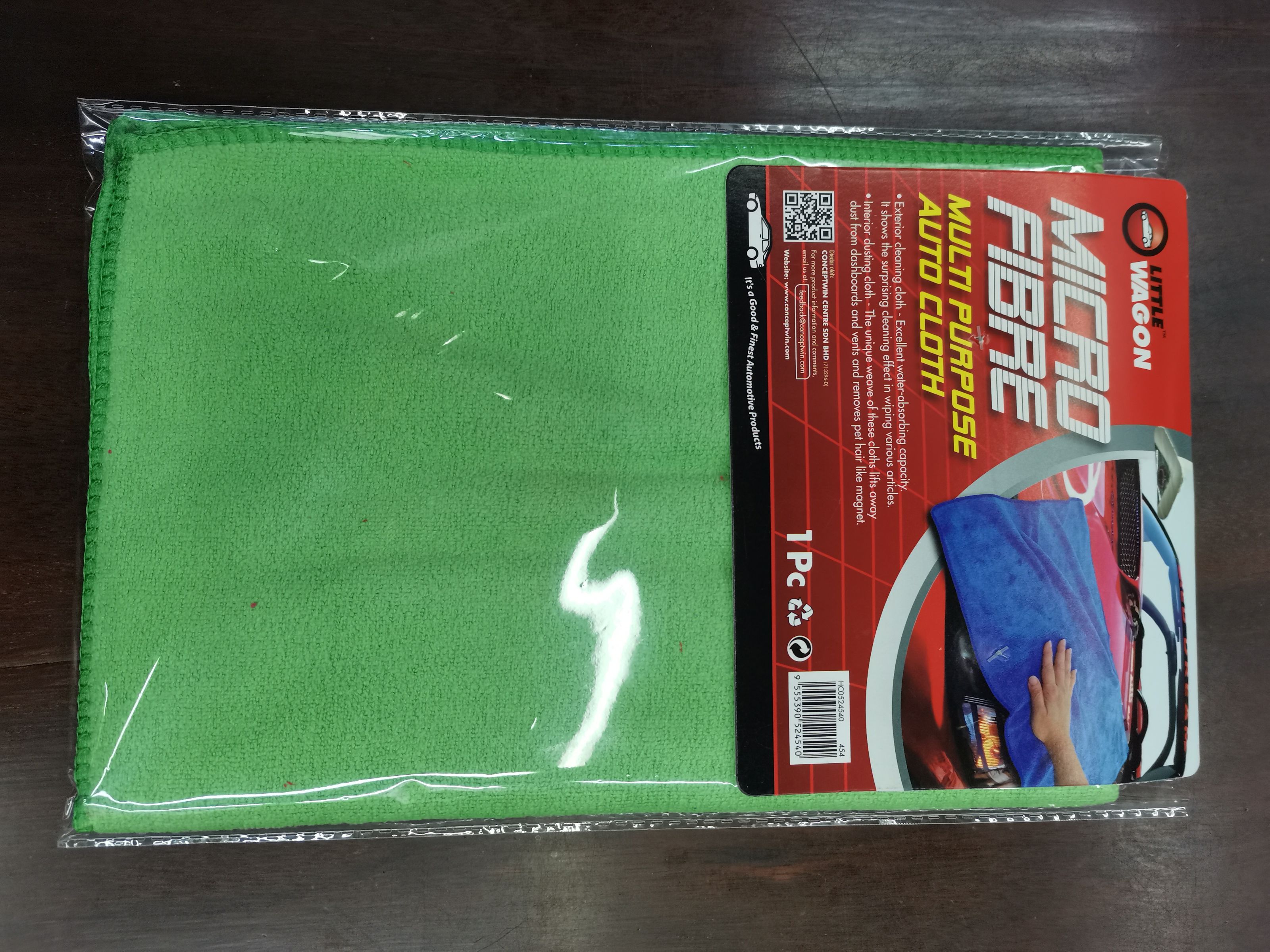 JLZ-269 thickened car wash towel, car absorbent and car cleaning cloth, specially designed for cars with non-shedding clips detail image 3