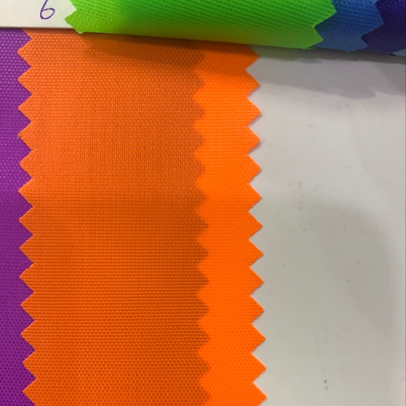 Factory direct sales of best-selling new leather products in large stock, high, medium and low grade luggage, sofa, shoe materials and fabrics, Oxford fabric 210D No. 6 color details Picture
