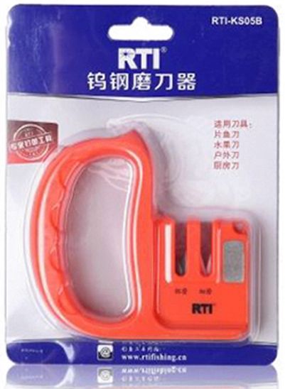 RTI正品钨钢双向磨刀器厨房磨刀器便携磨刀器带粗细磨刀棒精钢沙详情图1