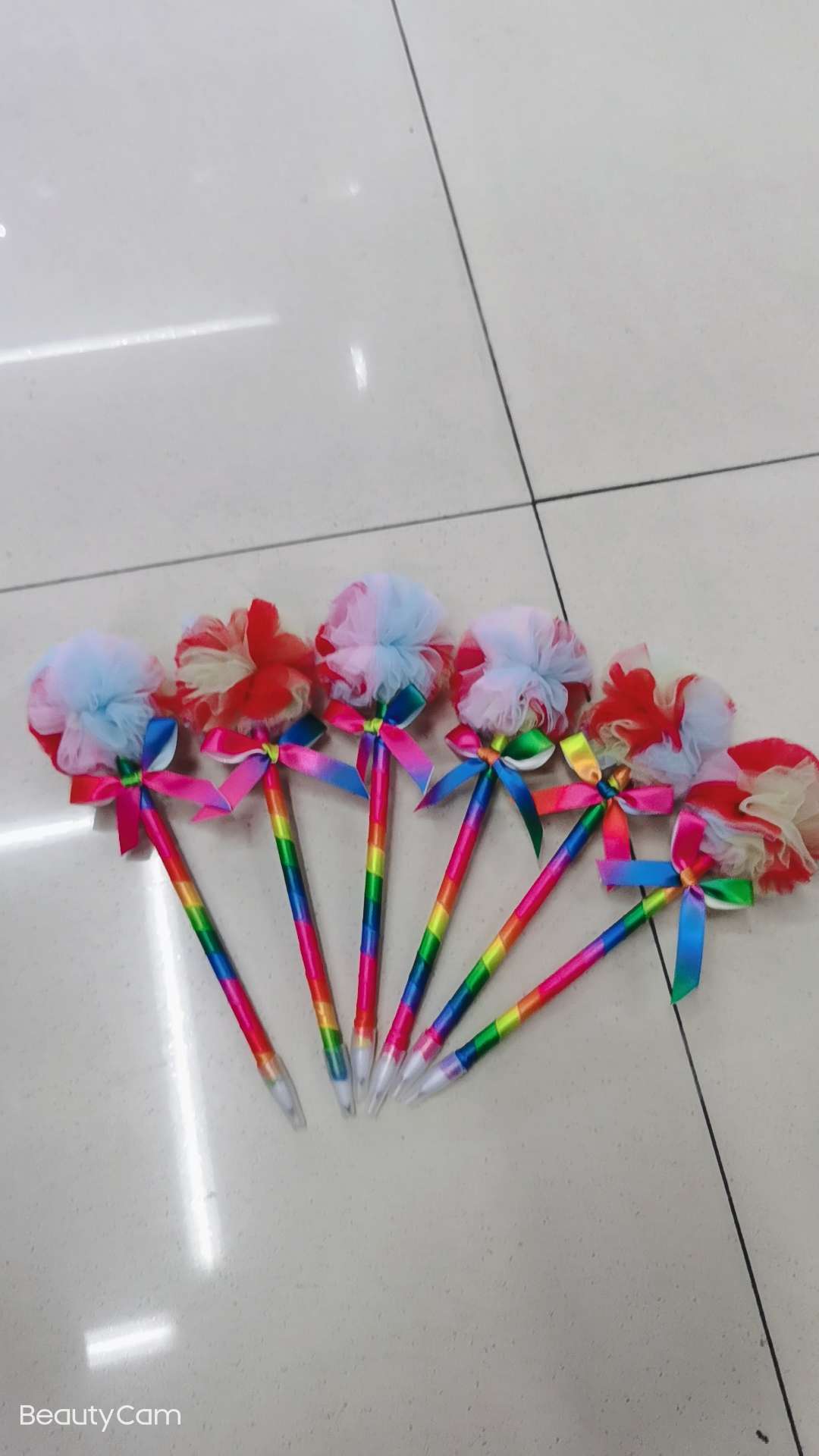 毛球工艺羽毛笔简易圆珠笔