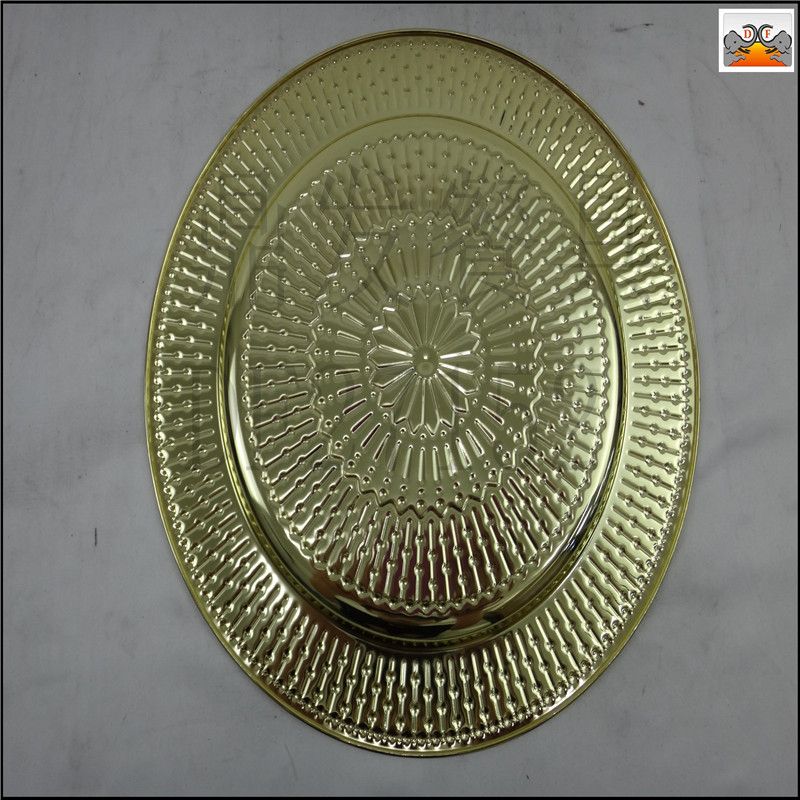 DF99053  稻穗盘-双花  工艺盘 压花盘 圆盘 果盘 厨房酒店用品    DF TRADING HOUSE详情图7