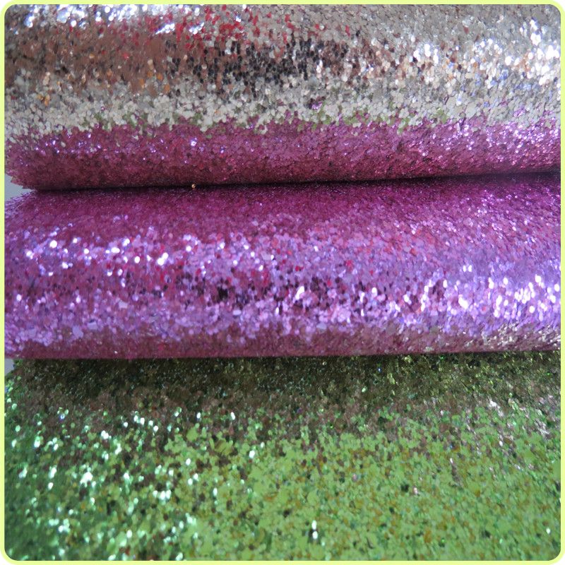 Hot-selling glitter pink Glitter pu leather, high-end and eco-friendly glitter leather, Guangzhou leather detail image 4
