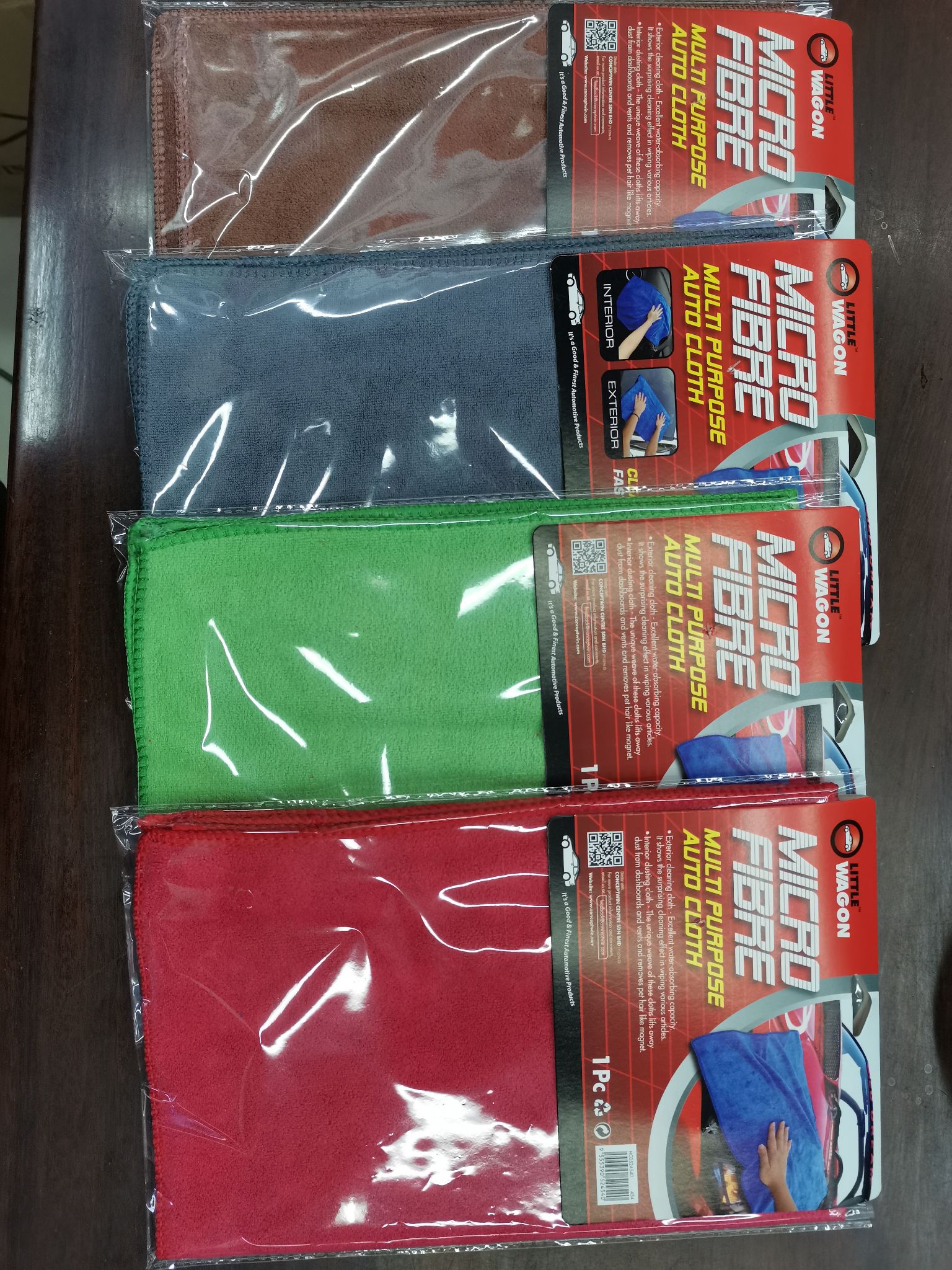 JLZ-269 thickened car wash towel, car absorbent and car cleaning cloth, specially designed for cars with non-shedding clips detail image 1
