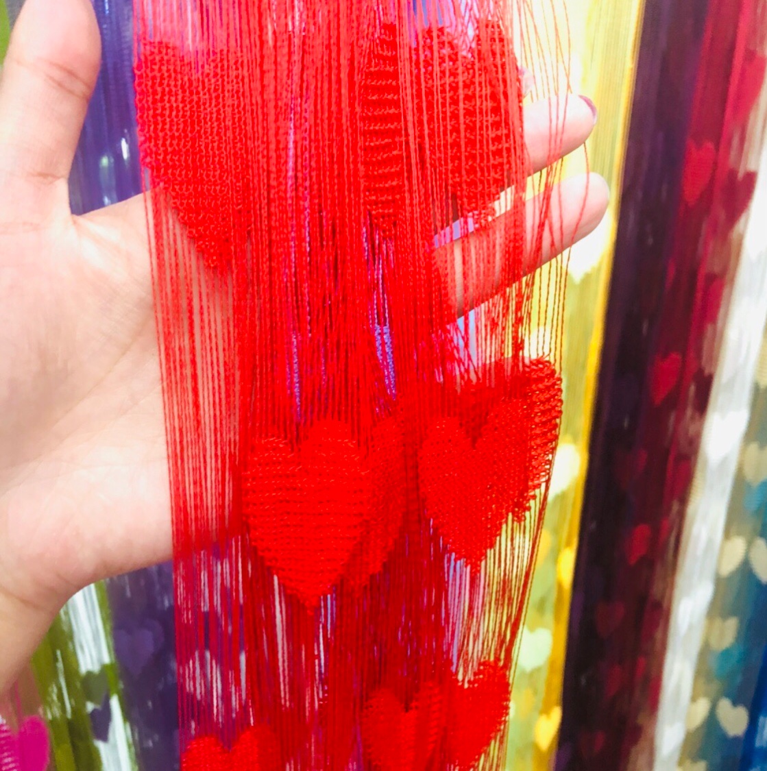 Small love line curtain big red thumbnail