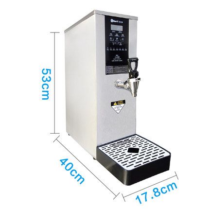 吉之美开水器商用步进式GM-B1-10-2JS全自动电热烧水奶茶店吧台机产品图