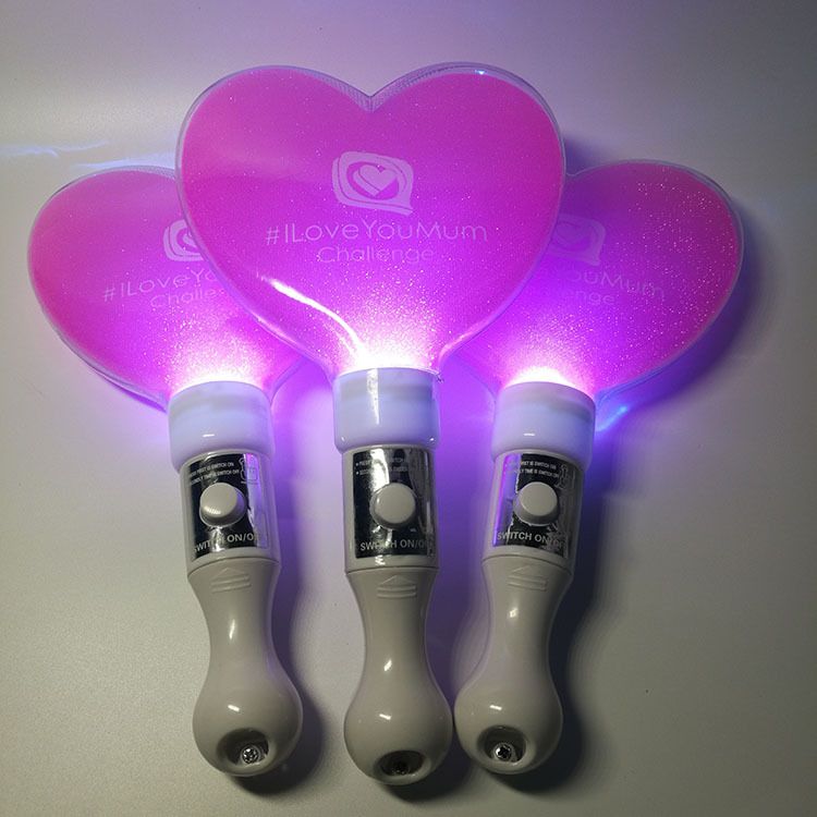 广告促销LED发光棒 亚克力闪光棒 创意聚会礼品闪光应援棒详情图3