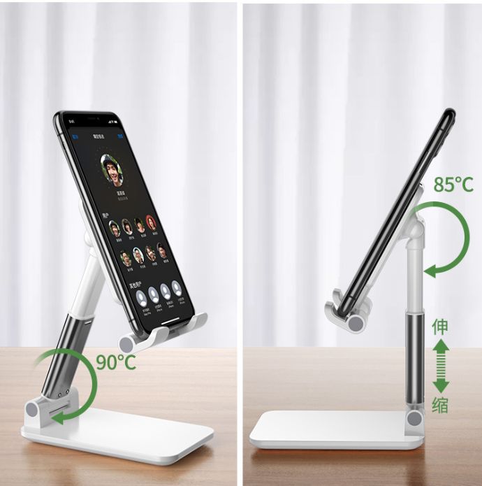 New silicone anti-slip mobile phone stand from the manufacturer of mini portable, foldable and extendable desktop stand for live streaming detail image 1